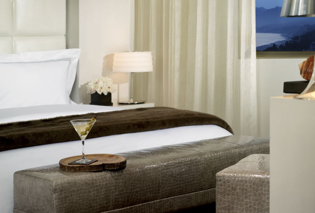 Presidential King Bed at The Huntley Hotel in Santa Monica