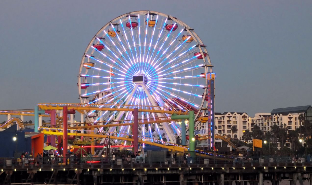 Ferris Wheel at Santa Monica Pier